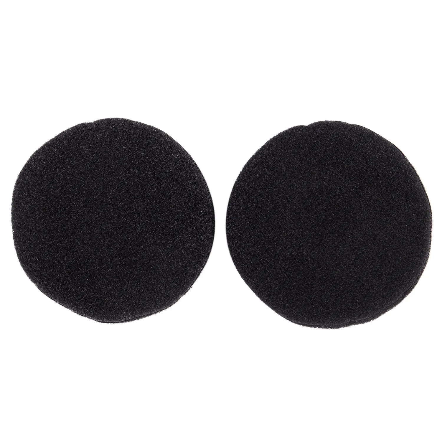 Almohadilla de espuma Almohadilla de la Cubierta para los Auriculares (Negro, 50 mm, Paquete De 2 piezas) Imagen 0