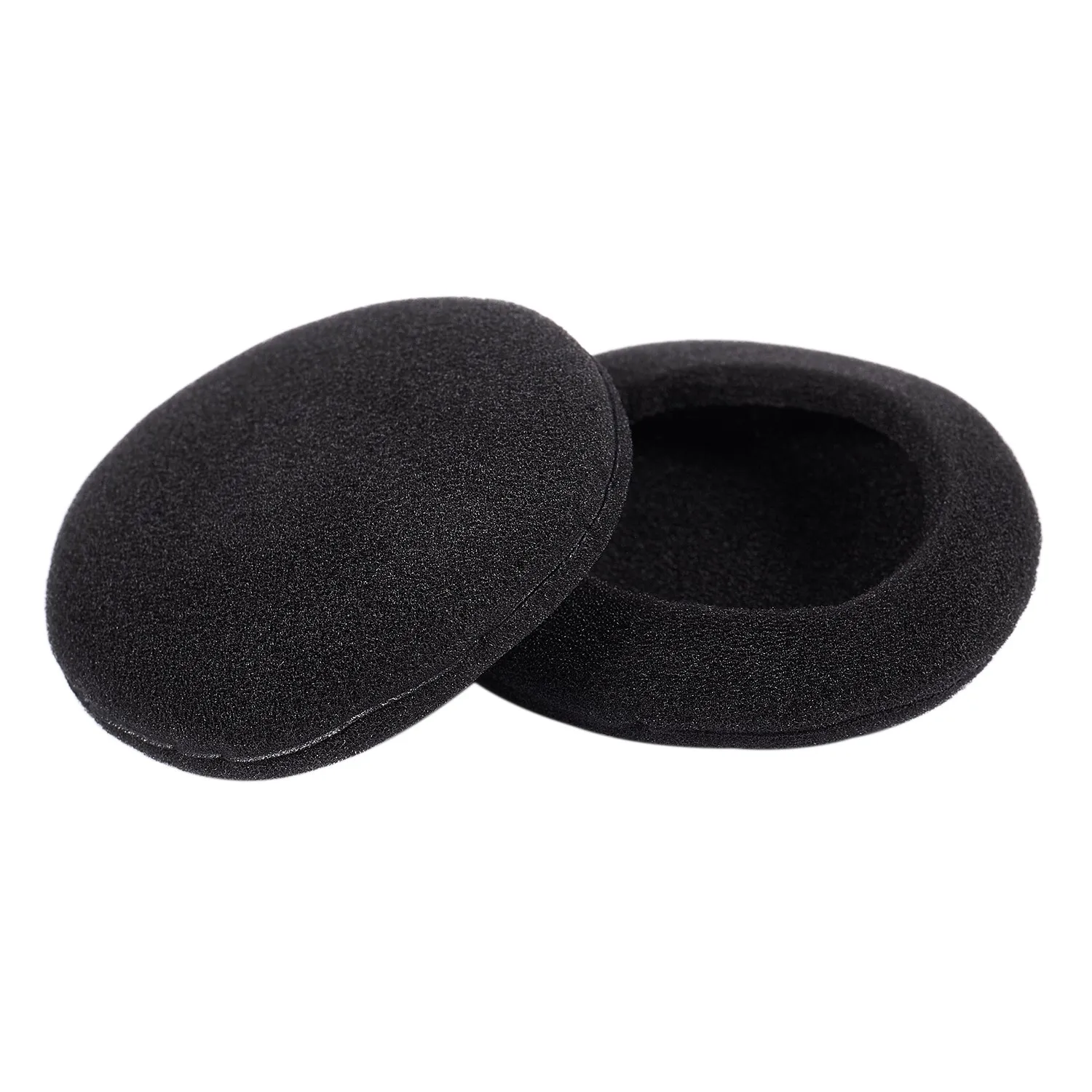Almohadilla de espuma Almohadilla de la Cubierta para los Auriculares (Negro, 50 mm, Paquete De 2 piezas) Imagen 2