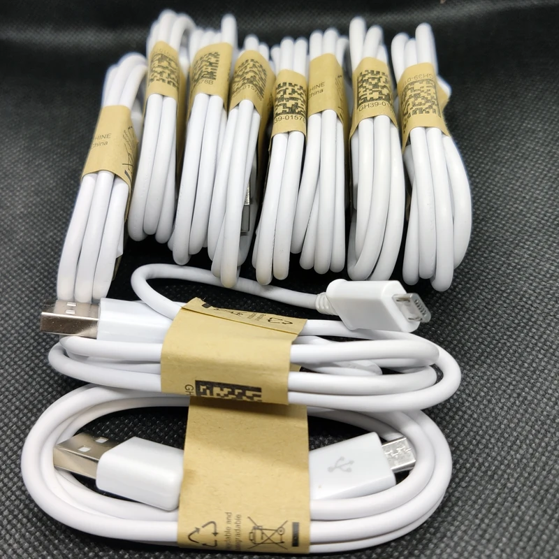 10PCS/lote Micro USB Cable de 0,9 m de Carga Rápida Cable de Datos Para Samsung S4 S5 S6 S7 Borde J2 J3 J5 J7 2016 2017 Teléfono Cable de Carga Imagen 1