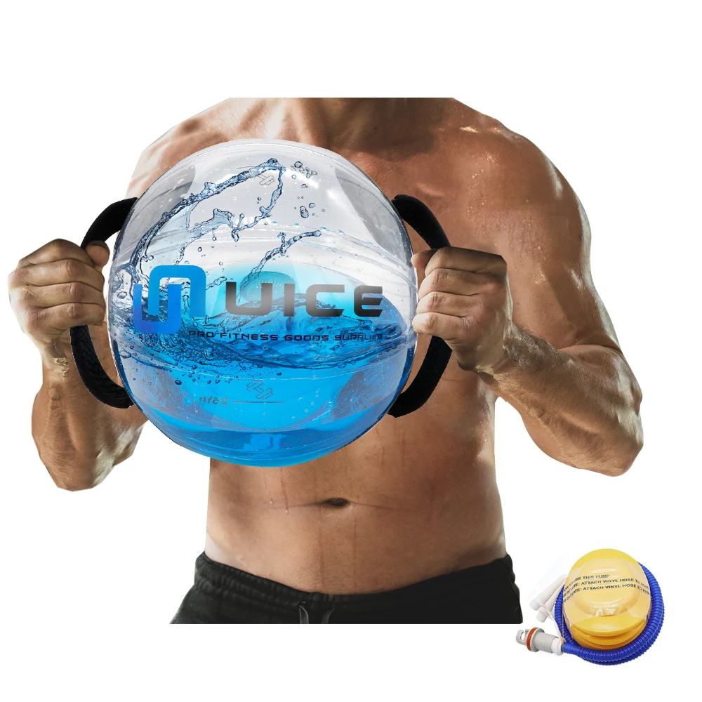 15KG de Fitness de la Bola de la aguamarina de la Academia Assessorios de levantamiento de Pesas de Gimnasio de Deportes de Agua de servicio Pesado de Alimentación de Bolsas de Gimnasio Accesorios de Deportes acuáticos Imagen 1