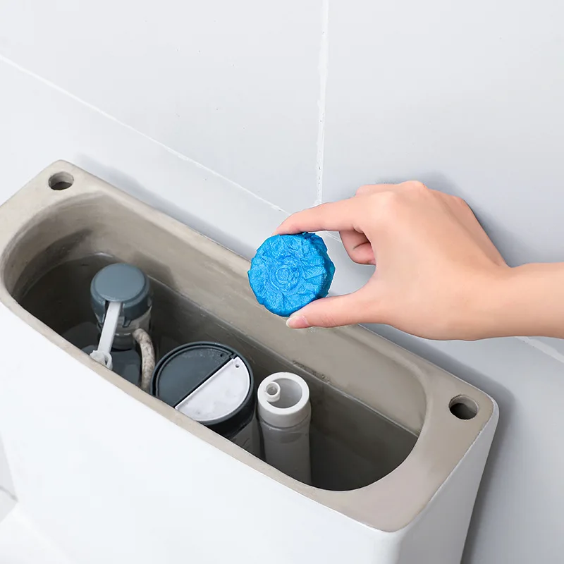1Pcs Automatic Toilet Bowl Cleaner Tableta Efervescente Rápido Removedor de la Orina de la Mancha de Desodorante Amarillo Suciedad Aseo Herramientas de Limpieza Imagen 2