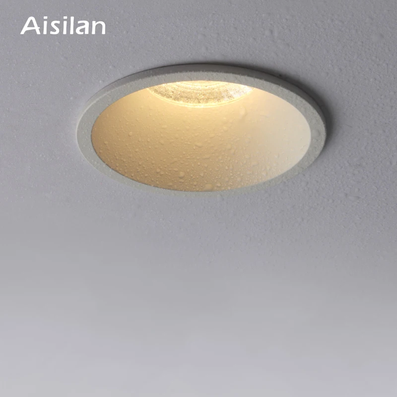 Aislian LED Downlight Empotrado IP65 Impermeable 7W Ultra-delgada de 30° Ángulo de Haz Incrustado de la Luz del Punto para el cuarto de Baño Cuarto de Baño Ducha Imagen 0