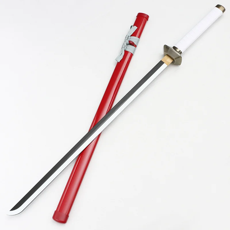 Cosplay Na Boruto Teatral Uchiha Sasuke Katana Roja Espada de Juego de Rol Sasuke Madera 106cm Modelo de Proposición Imagen 0