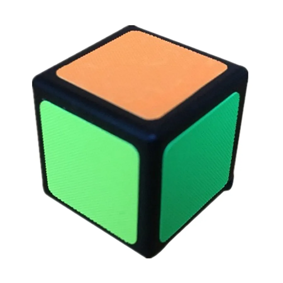 Divertido 1x1 Mini Llavero Cubo Mágico Puzzle 19mm Mágico Cubo de Juguetes de Cumpleaños Regalos de Navidad Para Niños Imagen 0